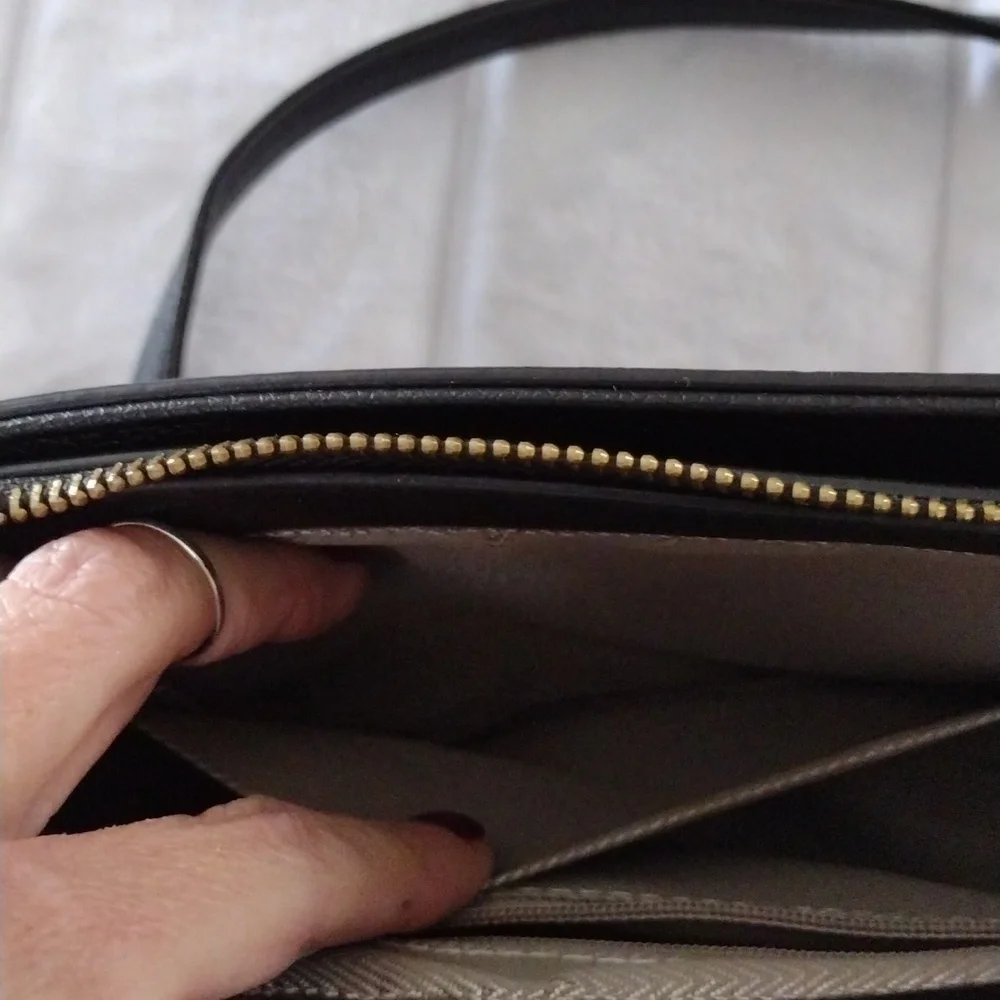 Elegant Brown and Gold Women's Bag - Picture 12 of 14